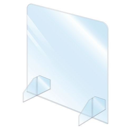 Ecran de protection plein 65 x 65 cm - Image principale