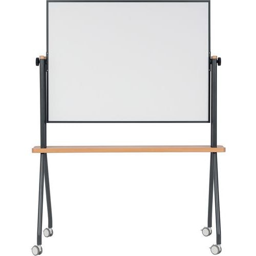 Tableau blanc magnetique mobile pivotant en céramic - Image principale