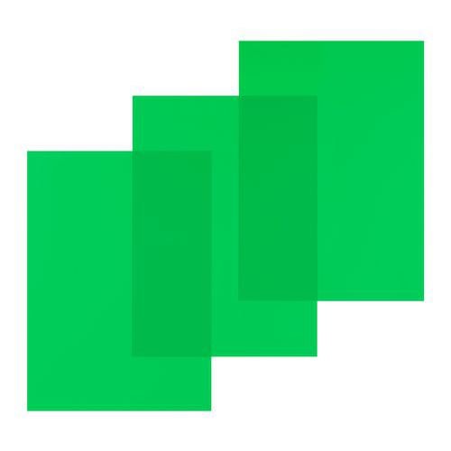 Film transparent (Boite de 100) - vert - Image principale
