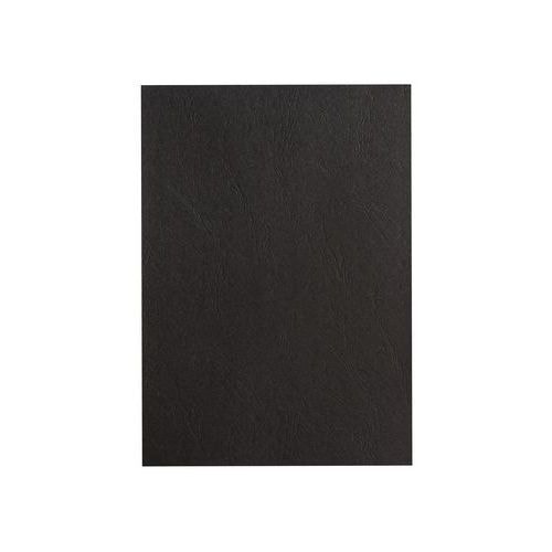 Carton 'veiné cuir' (Boite de 100) - noir - Image principale