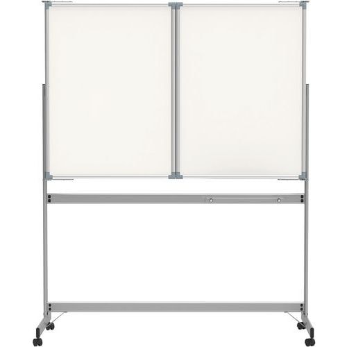 Tableau blanc tryptique mobile pro 100x150 cm - Image principale