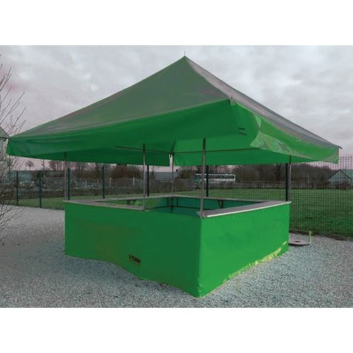 Stand buvette 4,50x4,50 m - vert - Image principale
