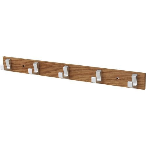 Porte serviette mural Bois/Argent  - Gardelux - Image principale