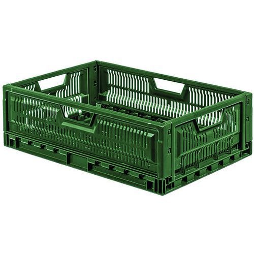 Caisse pliable empilable - GILAC, Capacité : 36 L - Image principale
