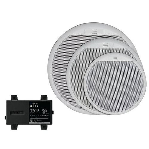 Haut-parleur encastrable étanche 100V 2 voies - Apart - Image principale