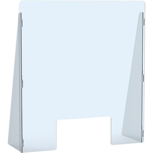 Panneau protection de comptoir 68x74 cm + passe docs 15 cm - Image principale