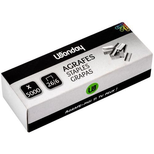 Agrafes 26/6 (Boite de 5000) - Image principale
