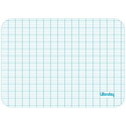 Ardoise blanche carton 17 x 25 cm - Image principale