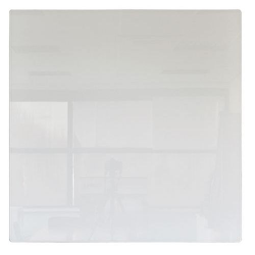 Tableau blanc magnétique en verre Pure White 50x50 - Image principale