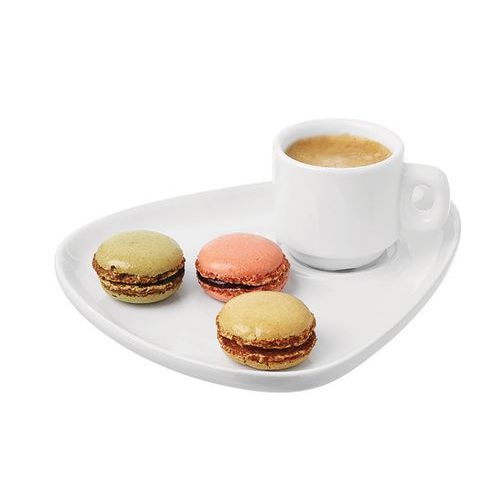 Assiette en porcelaine 20x16 cm blanc - Image principale