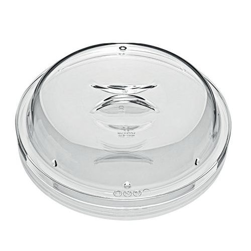 Cloche basse en polyamide ø24 cm transparent - Image principale