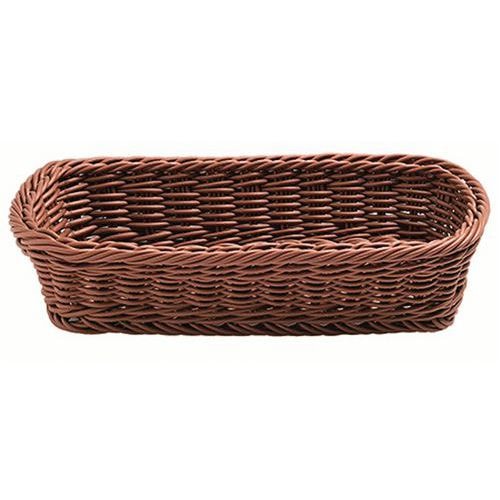 Corbeille en polypropylène GN 1/3 32,5x17,6x6,5 cm marron - Image principale