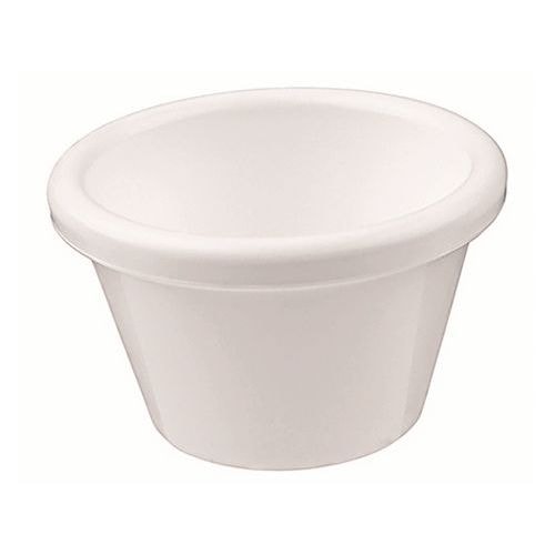 Lot de 12 ramequins en composite 4cl blanc - Image principale