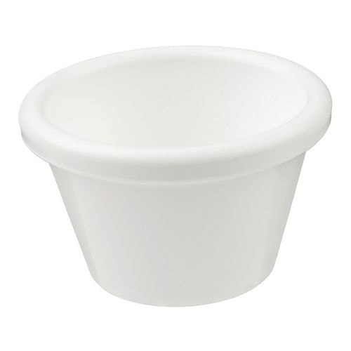 Lot de 12 ramequins en composite 7,5cl blanc - Image principale