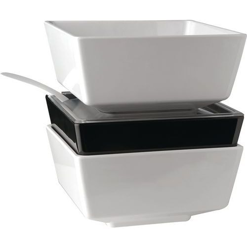 Saladier en mélaminé 400cl blanc - Image principale