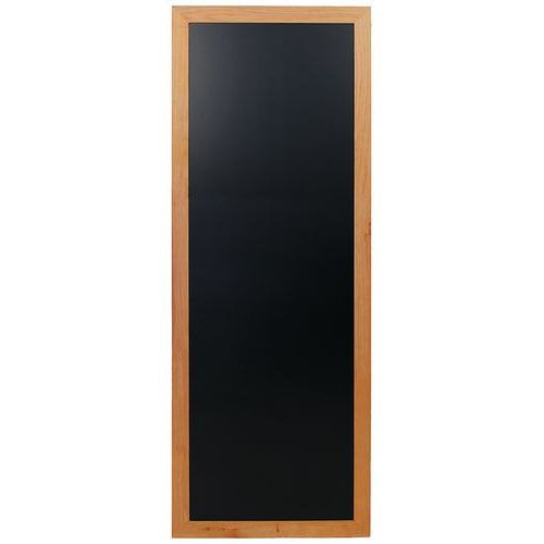 Ardoise murale cadre bois clair 150x56x5 cm -Longue - Securit - Image principale