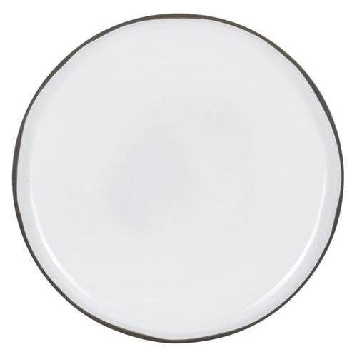 Assiette plate en porcelaine ø26 cm blanc-Caractere-Revol - Image principale