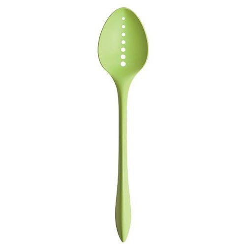 Cuillère de service perforée en exoglass 30 cm vert-Curve - Image principale