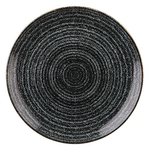 Assiette plate en porcelaine ø26 cm noir-Studio Print-Churchill - Image principale