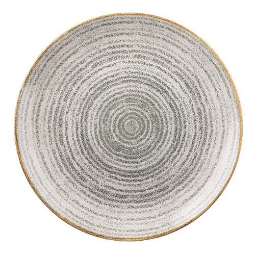 Assiette plate en porcelaine ø28,8 cm gris-Studio Print-Churchill - Image principale