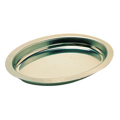 Plat à gratin en inox 24x19,5x4 cm - Uni-Lèger - Image principale