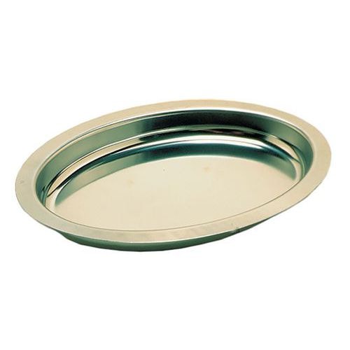 Plat à gratin en inox 38x28,2x3,5 cm - Uni-Lèger - Image principale