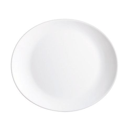 Assiette à steak en verre trempé blanc-Restaurant-Arcoroc - Image principale