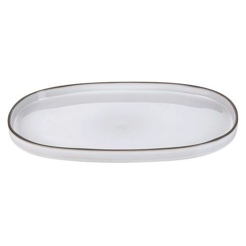 Assiette ovale en porcelaine-Caractere-Revol - Image principale