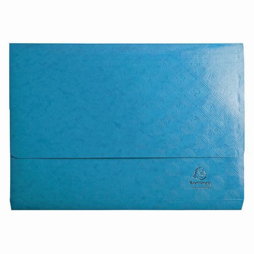 Lot de 25 Chemise poche 1928 265g/m2 - Foolscape-Turquoise - Image principale