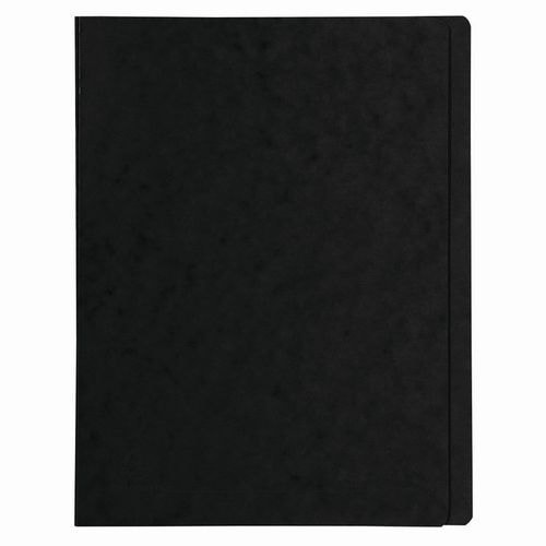 Lot de 25 Chemises à lamelle carte lustrée - A4-Noir - Image principale