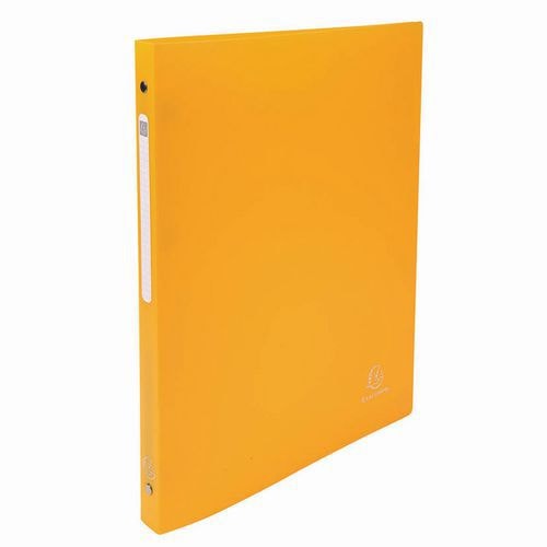 Lot de 20 Classeur 4 anneaux 15mm polypropylène OPAK - A4-Jaune - Image principale