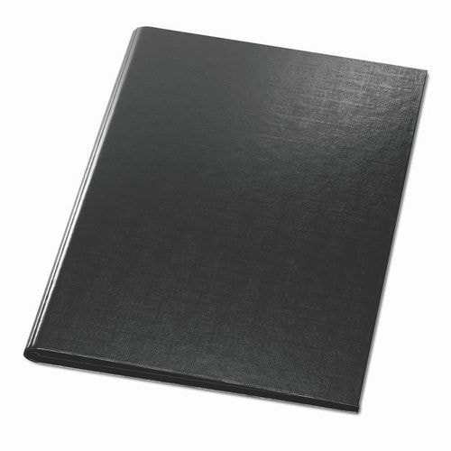 Lot de 10 Porte-bloc à rabat papier enduit - Format pour A4-Noir - Image principale