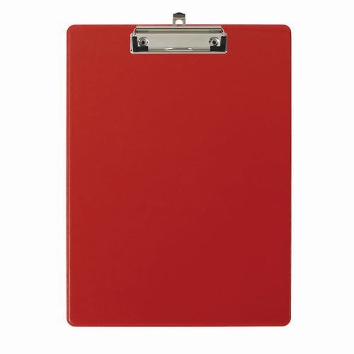 Lot de 10 Porte-bloc avec pochette - Format 23x32cm pour A4-Rouge - Image principale