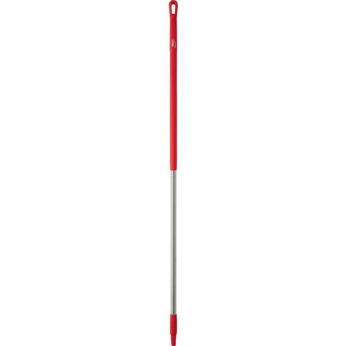 Lot de 5 Manche en acier inoxydable, Ø31 mm, 1510 mm, Rouge - Image principale