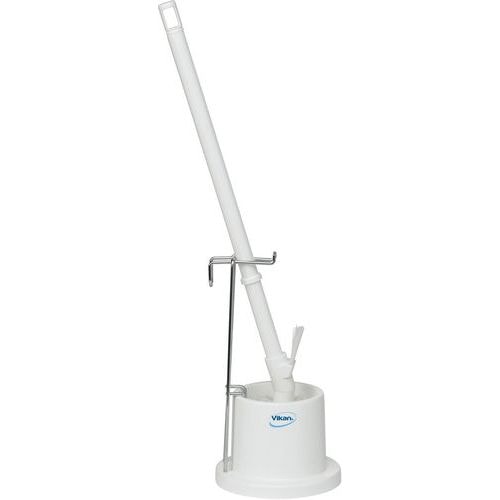 Lot de 10 Brosse sanitaire ergonomique, 720 mm, Medium, Blanc - Image principale
