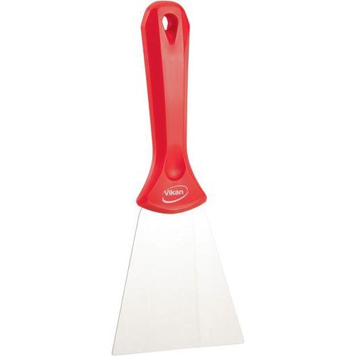 Lot de 10 Grattoir à main lame inox, 100 mm, Rouge - Image principale