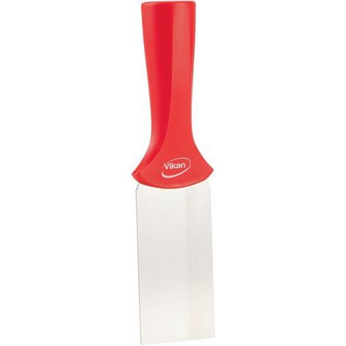 Lot de 10 Grattoir lame inox à pas de vis, 50 mm, Rouge - Image principale
