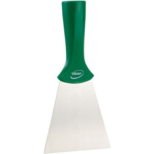 Lot de 10 Grattoir lame inox à pas de vis, 100 mm, Vert - Image principale