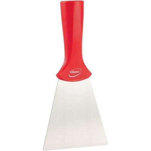 Lot de 10 Grattoir lame inox à pas de vis, 100 mm, Rouge - Image principale
