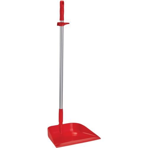 Lot de 10 Pelle à poussière à manche vertical, 330 mm, Rouge - Image principale
