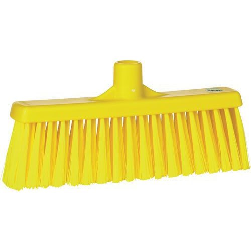 Lot de 15 Balai droit, fibres medium, 310 mm, Medium, Jaune - Image principale