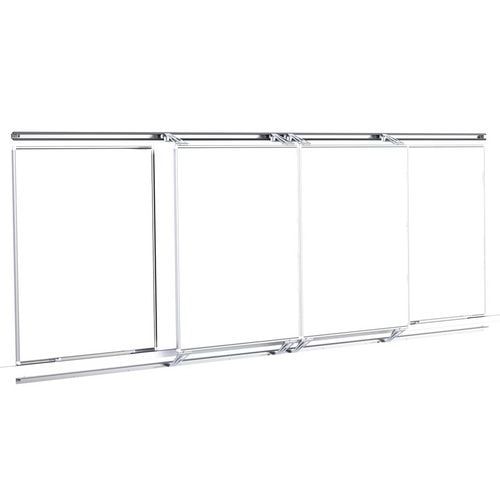 Tableau blanc coulissant composé de 4 panneaux pour ENI - Image principale