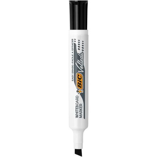 Marqueur Velleda pointe biseautée encre à base d'Ester Bic - noir - Image principale