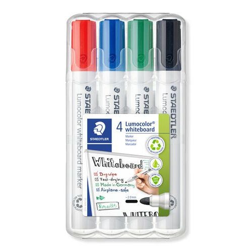 Pochette 4 marqueurs pointe ogive - Image principale