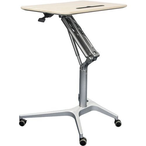 Mini bureau avec plateau rabattable sur roulettes - Image principale