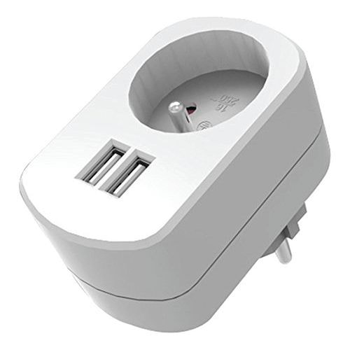 Chargeur mural + 2 ports USB 2.1A -  Mobility Lab - Image principale