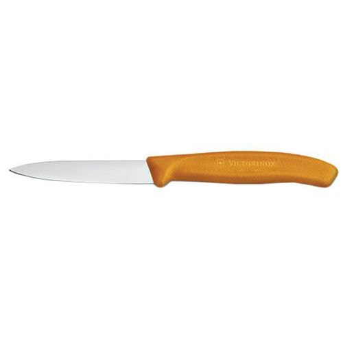Lot de 2 couteaux office 8 cm Orange - SwissClassic - Victorinox - Image principale