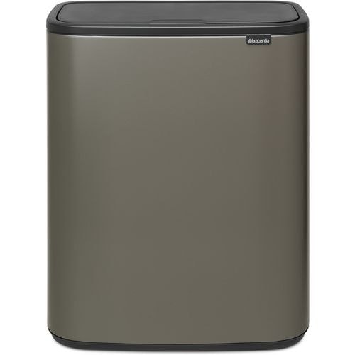 Poubelle Touch BO 2x30L Platine - Image principale