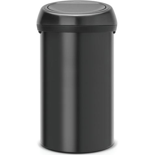Poubelle Soft-Touch 60L mat / noir - Image principale