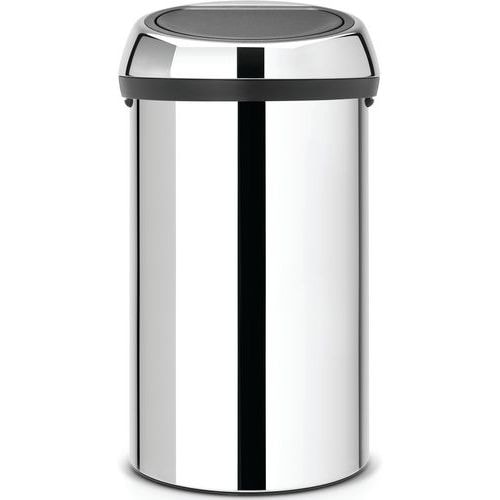 Poubelle Soft-Touch 60L Acier inoxydable - Image principale